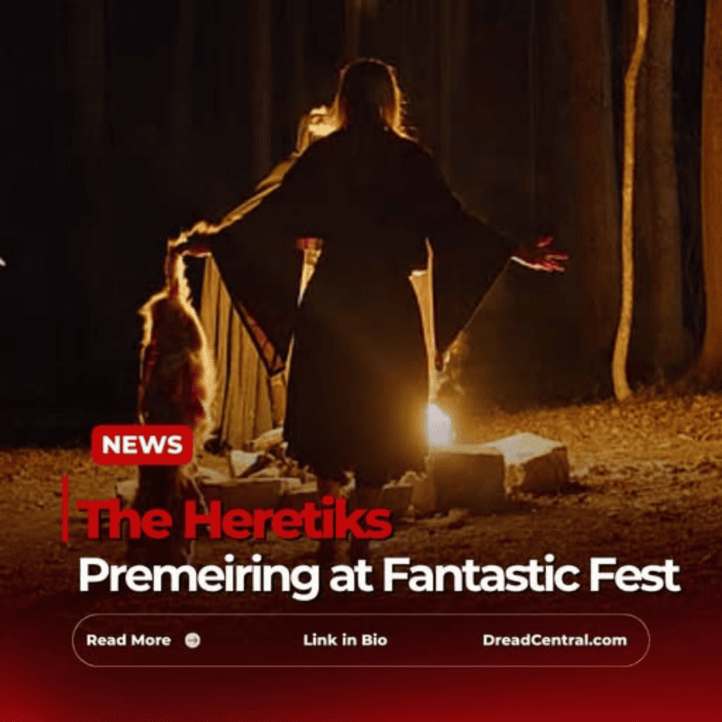 The Fame's Project orchestra recorded The Heretiks score, premiering at Fantastic Fest 2026.